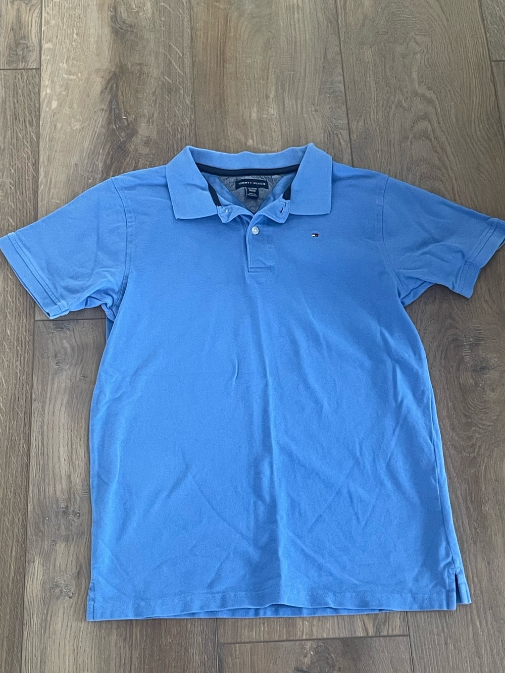 Tommy Hilfiger Boys Blue Polo Shirt